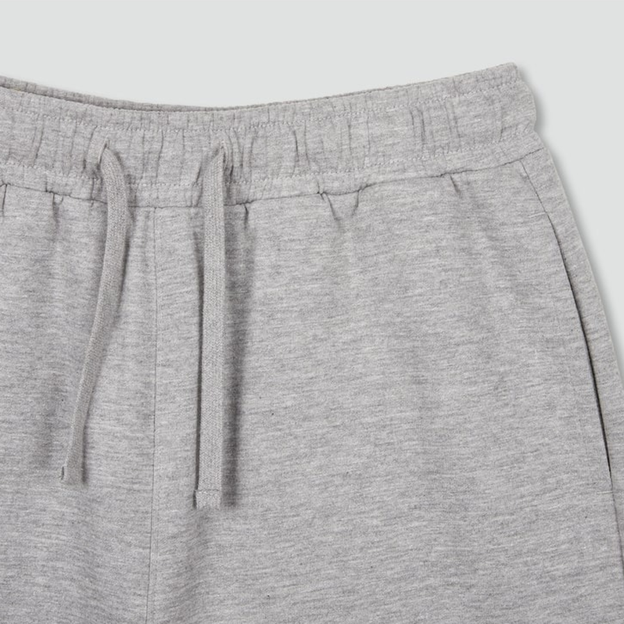 JAJU Sweat Half Pants (Melange Gray) — комфорт и удобство для активного отдыха и повседневной носки