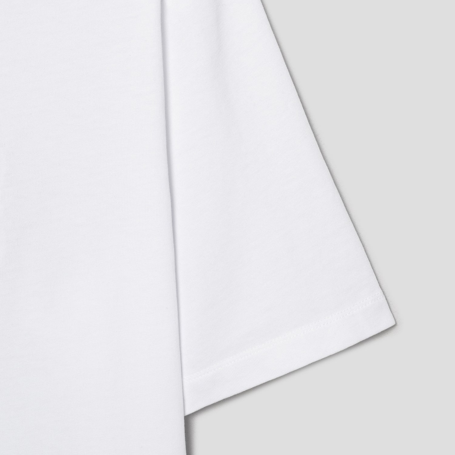 Maison Kitsune Women Bubble Logo Drawstring Comfort Tee-Shirt