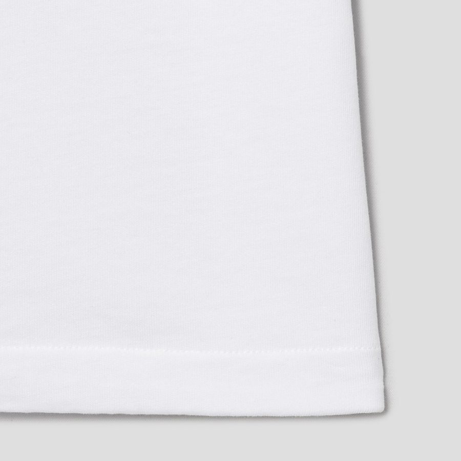 Maison Kitsune Women Bubble Logo Drawstring Comfort Tee-Shirt