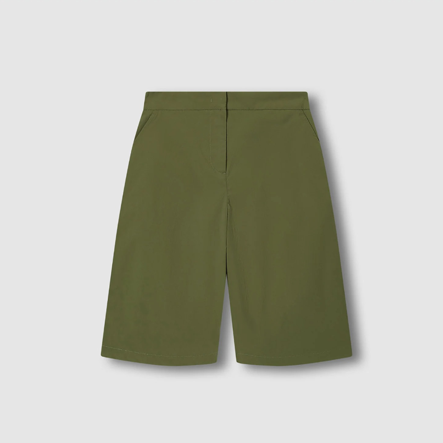 JAJU Bermuda Pants (Khaki) — лёгкость и свобода движений в повседневном стиле