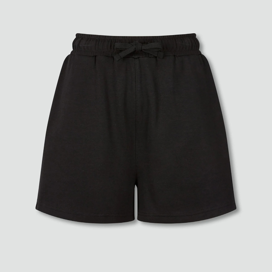 JAJU Sweat Half Pants (Black) — универсальные шорты для активного дня и отдыха