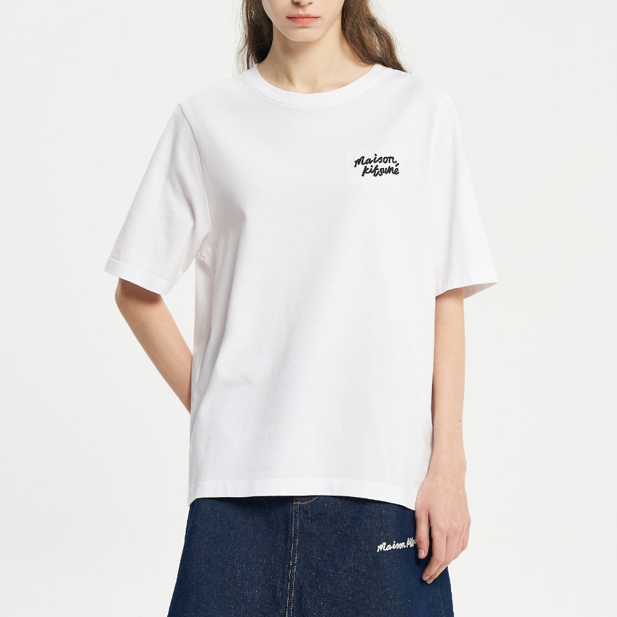 Maison Kitsune Women Maison Kitsune Handwriting Comfort Tee-Shirt