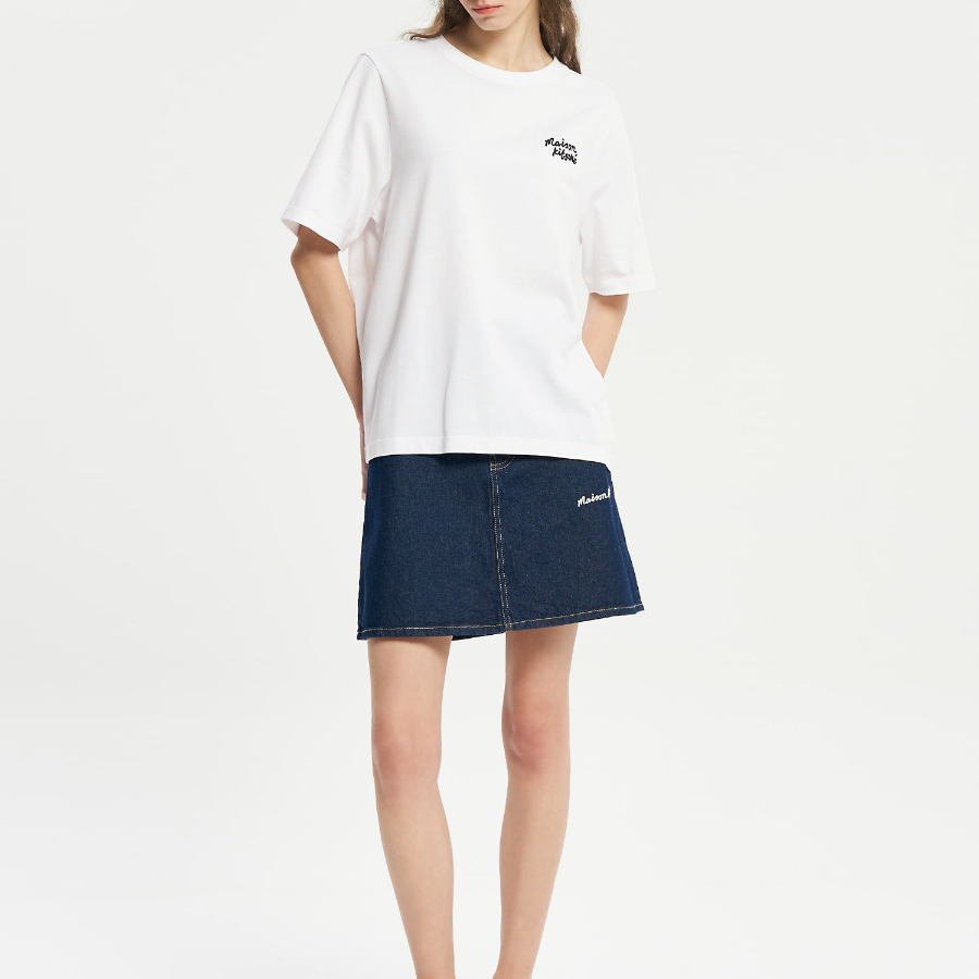 Maison Kitsune Women Maison Kitsune Handwriting Comfort Tee-Shirt