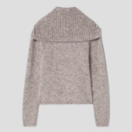 GANNI Alpaca Cotton Mix Highneck – Safari