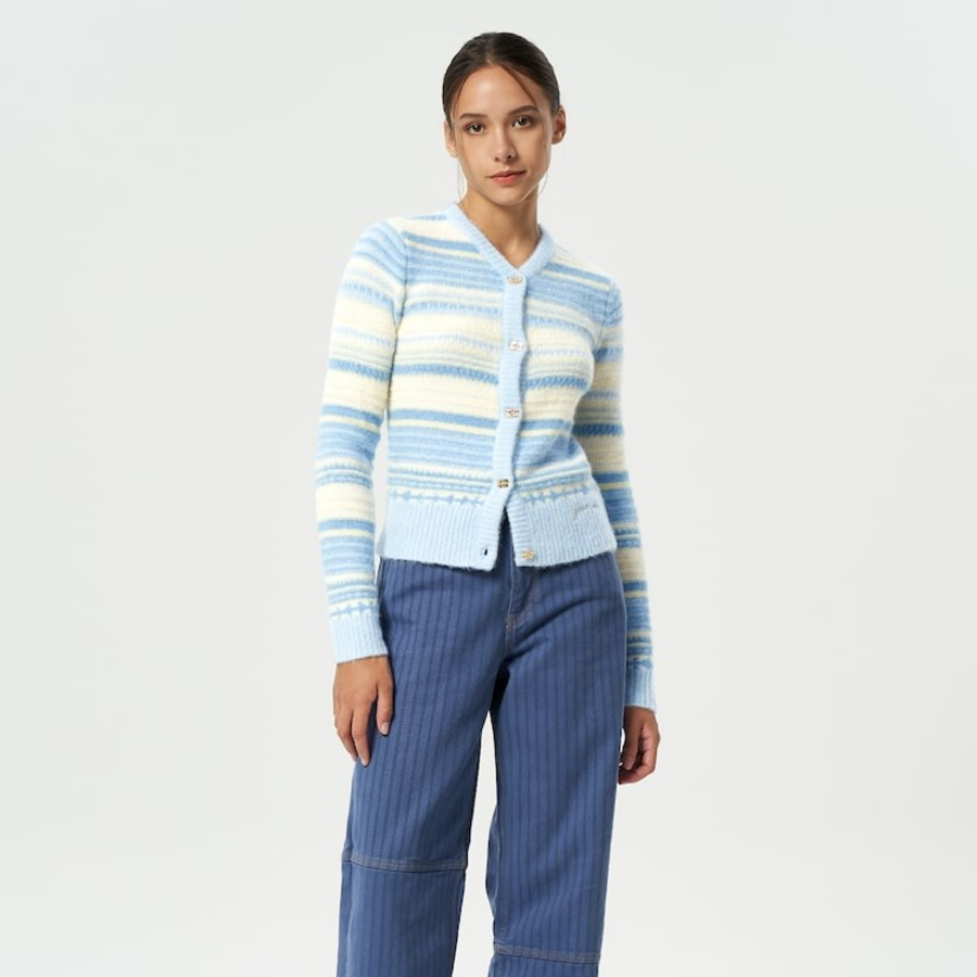 GANNI Soft Wool Stripe Cardigan – Skyway