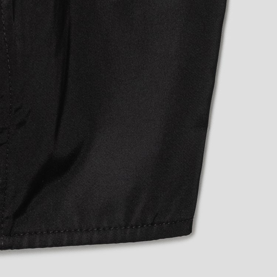 GANNI Duchesse Nylon Strap Top – Black