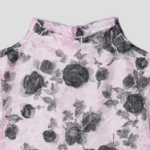 GANNI Shibori Pleat Top – Light Pink