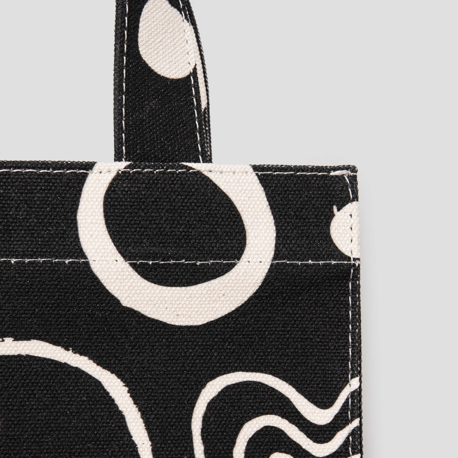 10 CORSO COMO – сумка Cuore Nero Canvas Bag