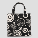 10 CORSO COMO – сумка Cuore Nero Canvas Bag