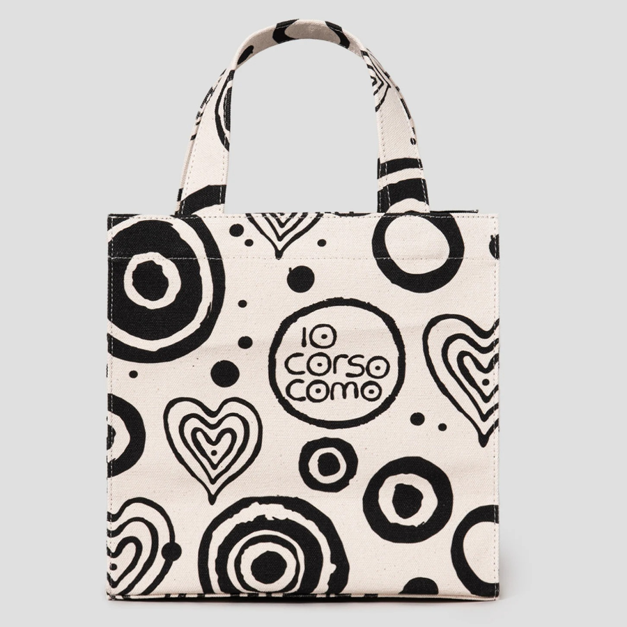 10 CORSO COMO – сумка Cuore Bianco Canvas Bag