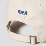 10 CORSO COMO – кепка Cat To Feed Hat (Beige + Blue Embroidery)