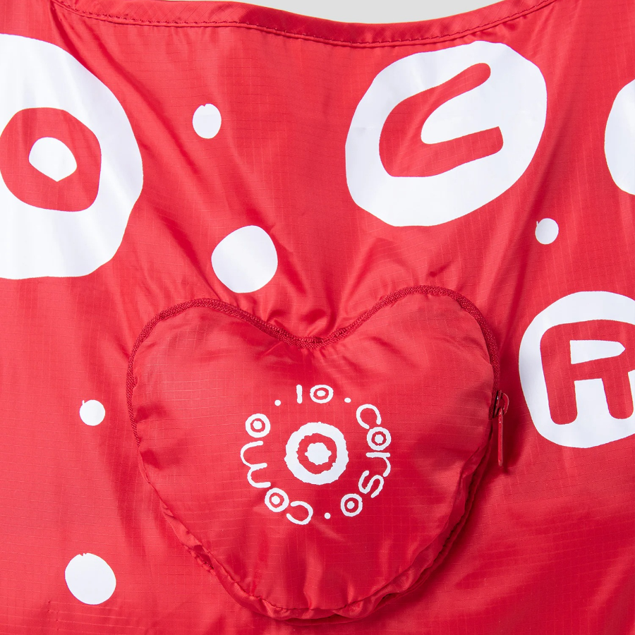 10 CORSO COMO – сумка Heart Shaped Folding Shopper Bag
