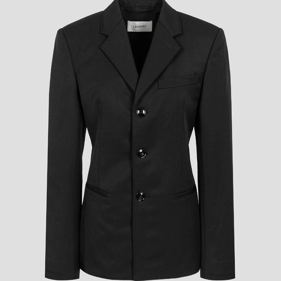 LEMAIRE – Single-Breasted Fitted Tailored Jacket