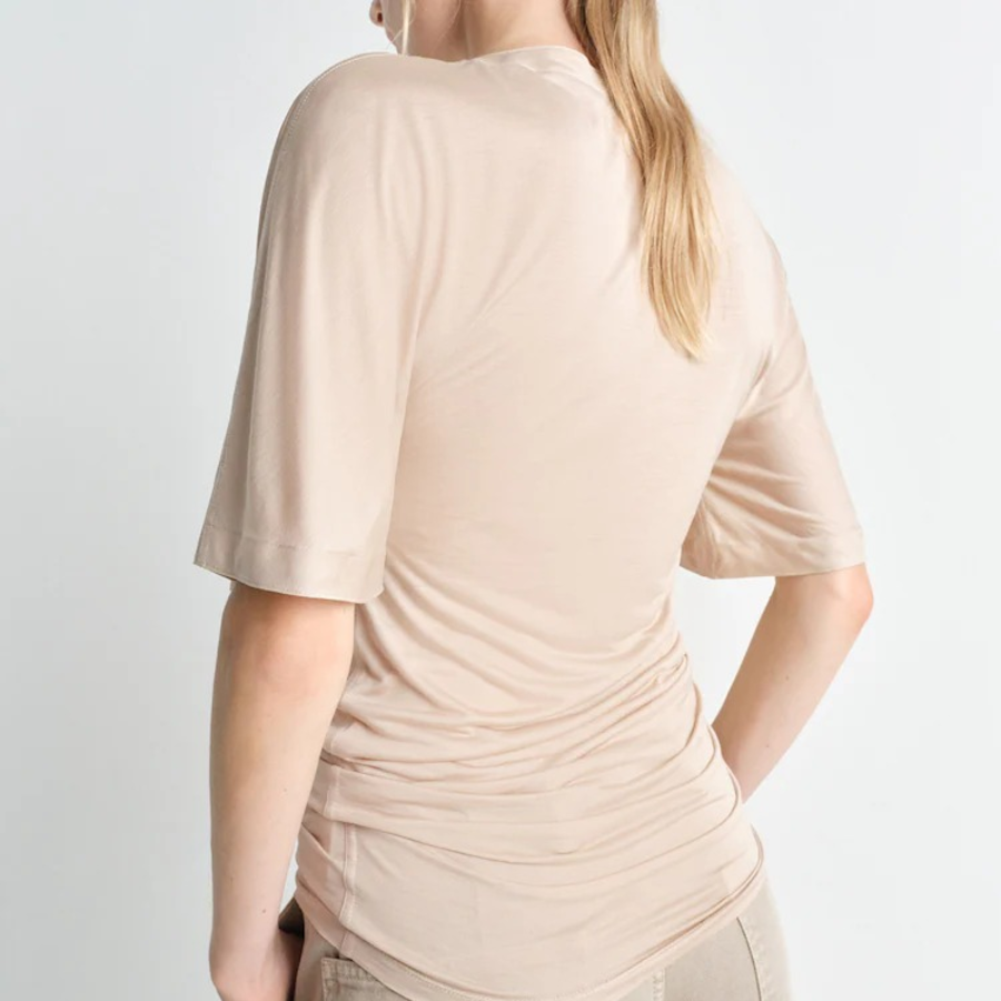 LEMAIRE – Short Sleeve Foulard Top