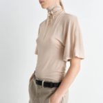 LEMAIRE – Short Sleeve Foulard Top