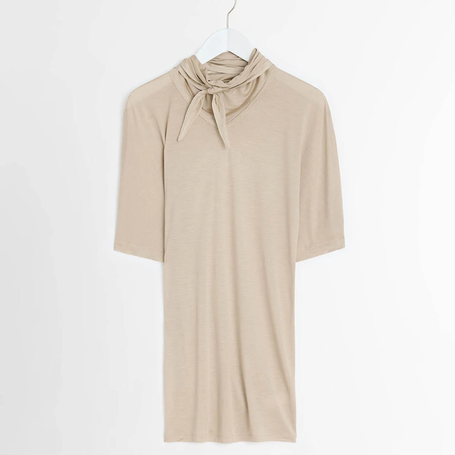 LEMAIRE – Short Sleeve Foulard Top