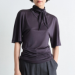 LEMAIRE – Short Sleeve Foulard Top