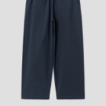 Maison Kitsune Women Elasticated Casual Pleated Pants - Navy