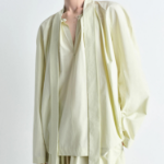 LEMAIRE – Ascot Blouse - Dusty Yellow