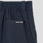 Maison Kitsune Women Casual Pleated Shorts - Navy