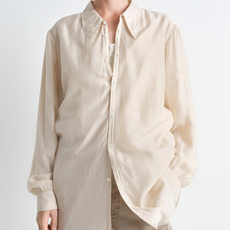 LEMAIRE – Light Pointed Collar Shirt