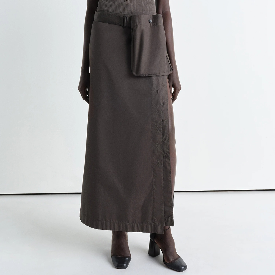 LEMAIRE – Buttoned Long Skirt