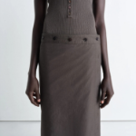 LEMAIRE – Buttoned Long Skirt