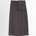 LEMAIRE – Buttoned Long Skirt