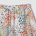 JAJU Shirring Bermuda Pants (Off White) — лёгкость и элегантность в повседневном исполнении