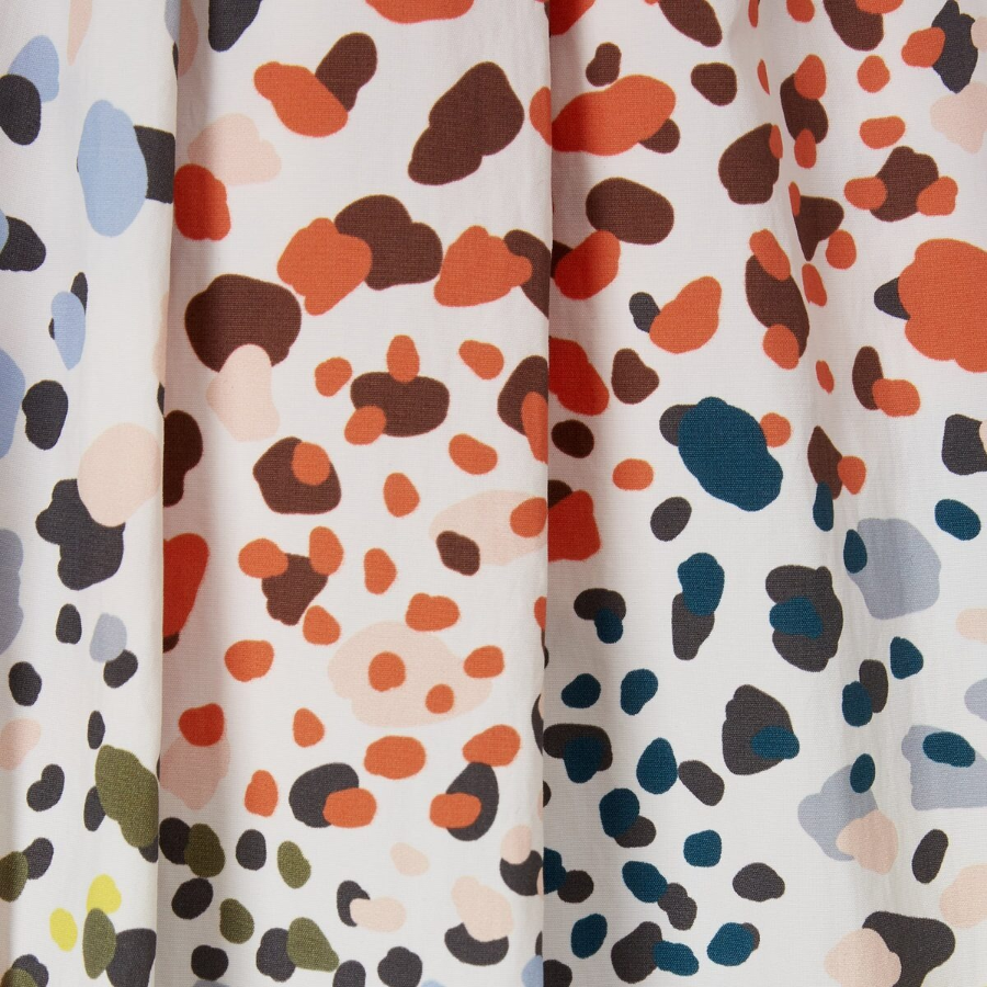 JAJU Shirring Bermuda Pants (Off White) — лёгкость и элегантность в повседневном исполнении