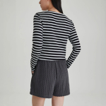 JAJU Terry Half Pants (Charcoal) — комфорт и мягкость для повседневного образа