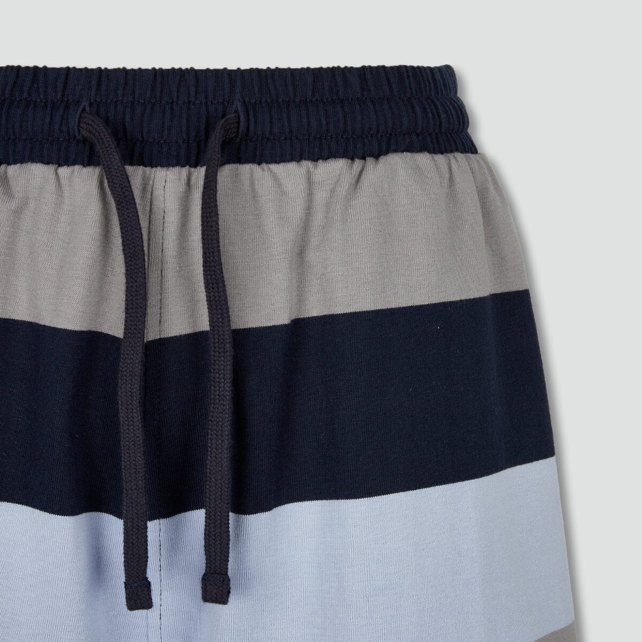 JAJU Rugby Half Pants (Blue) — спортивный стиль и повседневный комфорт