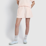 JAJU Terry Half Pants (Pink) — мягкость, уют и нежный цвет для повседневной свободы