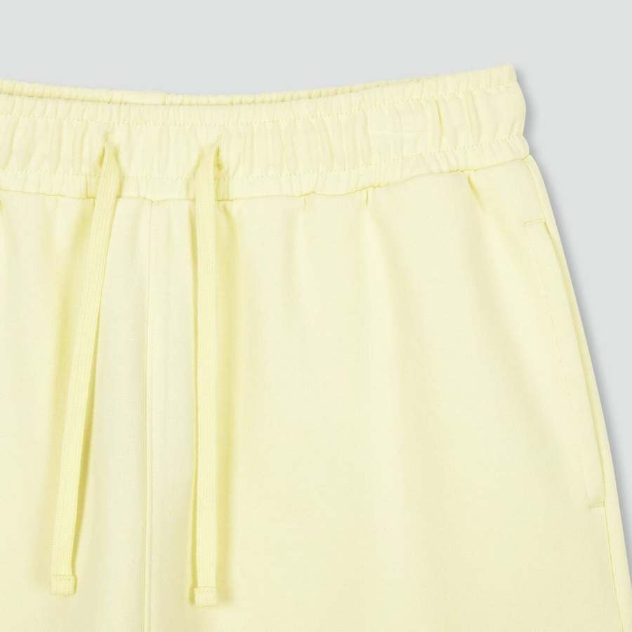 JAJU Sweat Half Pants (Yellow) — удобство и яркость для активных летних дней