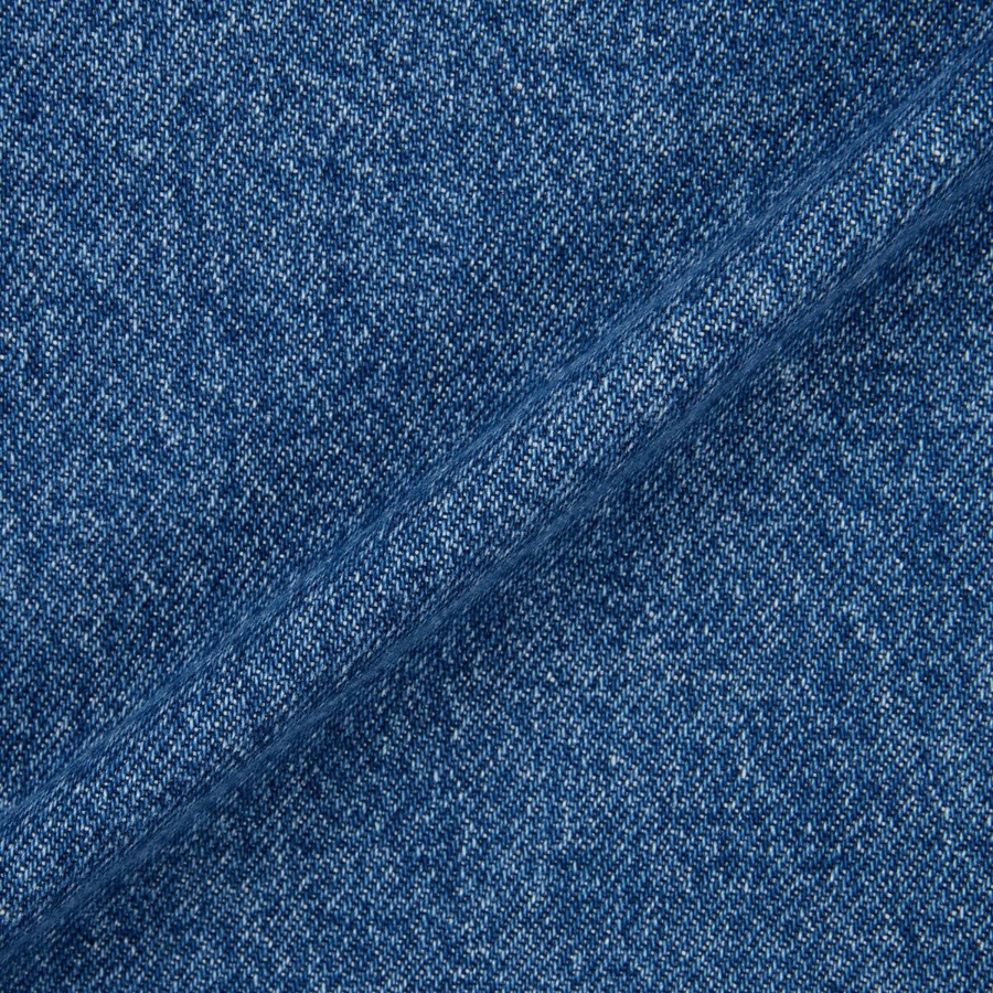 JAJU Denim Bermuda Pants (Blue) — лёгкий деним и расслабленный крой для летнего гардероба