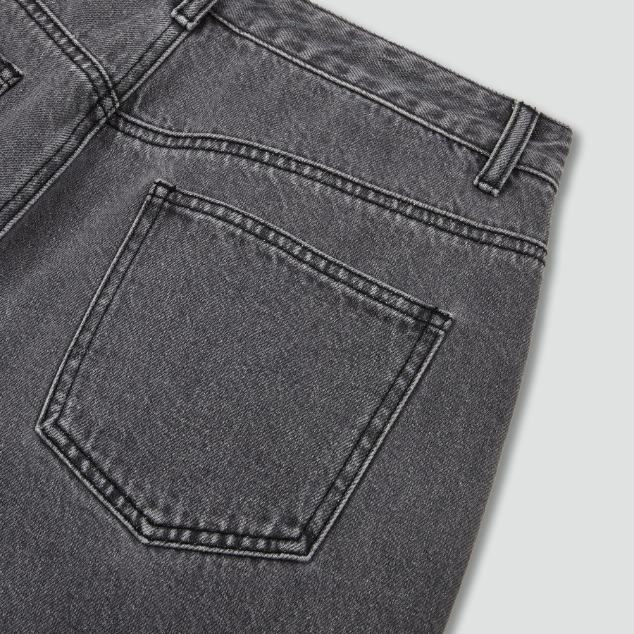 JAJU Denim Bermuda Pants (Gray) — сдержанный стиль и удобство каждый день