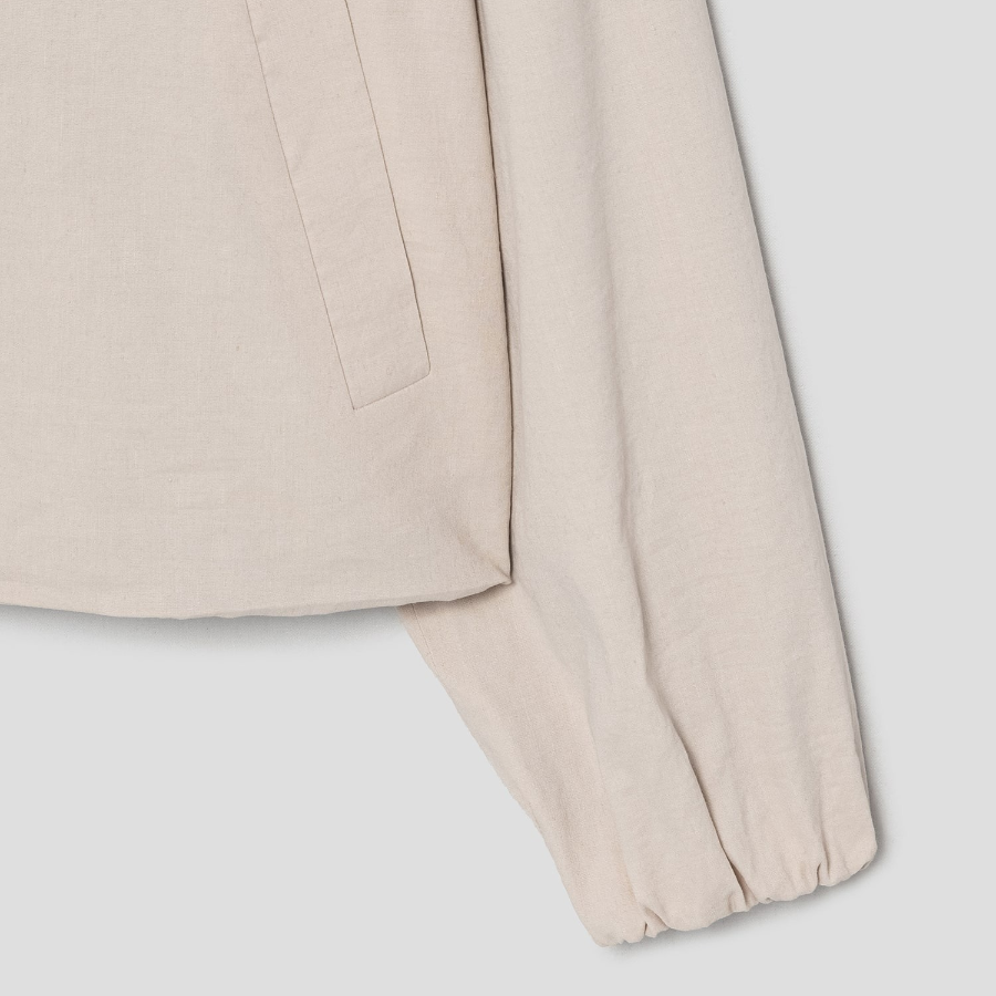 Theory Women Good Crunch Zip Blouson Jacket - Straw