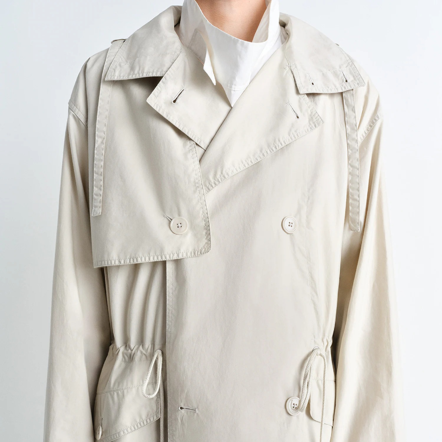 LEMAIRE – Light Hooded Trench