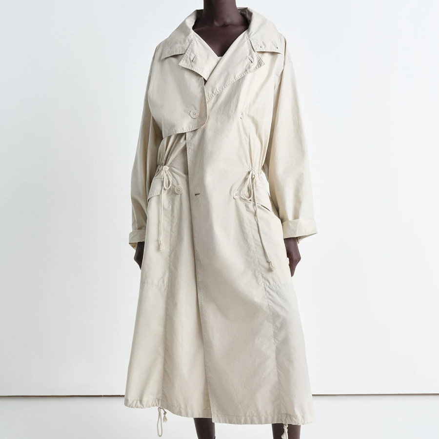 LEMAIRE – Light Hooded Trench