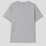 GANNI [EXCLUSIVE] Basic Cotton Jersey Baby Bun Relaxed T-shirt - Grey