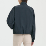 Theory Women Feather Nylon Zip Blouson Jacket - Black