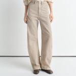LEMAIRE – High Waisted Curved Pants