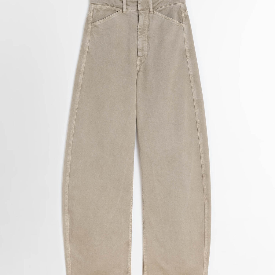 LEMAIRE – High Waisted Curved Pants