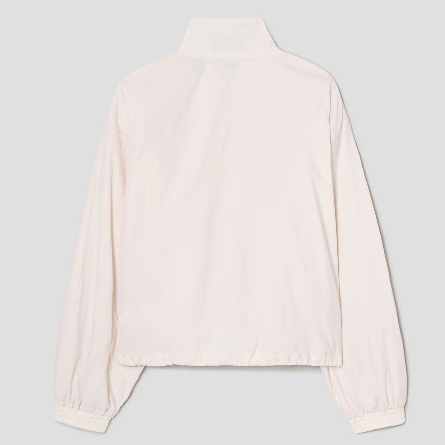 Theory Women Feather Nylon Zip Blouson Jacket - Ivory