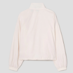 Theory Women Feather Nylon Zip Blouson Jacket - Ivory