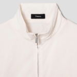Theory Women Feather Nylon Zip Blouson Jacket - Ivory