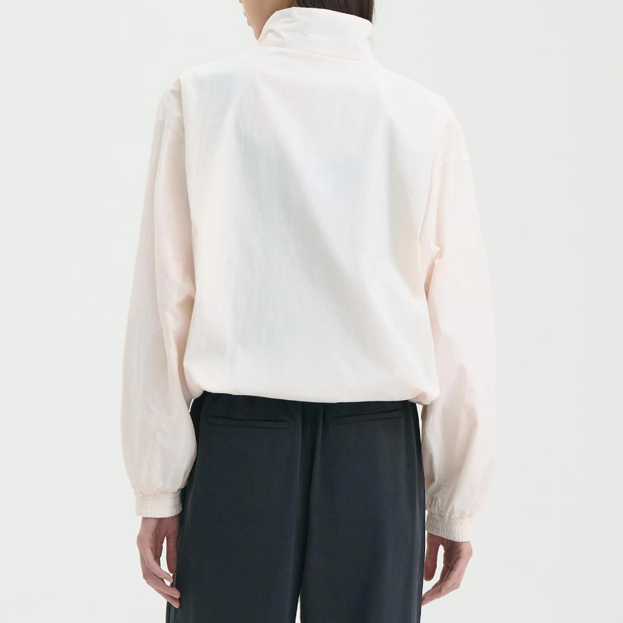 Theory Women Feather Nylon Zip Blouson Jacket - Ivory