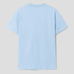 GANNI Basic Cotton Jersey Animals Relaxed T-shirt - Sky Blue