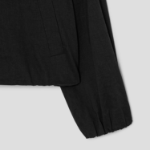 Theory Women Good Crunch Zip Blouson Jacket - Black