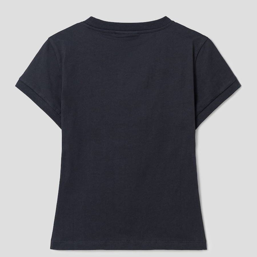 GANNI Basic Cotton Jersey Poodle Baby Fit T-shirt - Ash